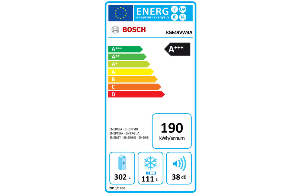 Bosch KGE49VW4A Koelvriescombinatie