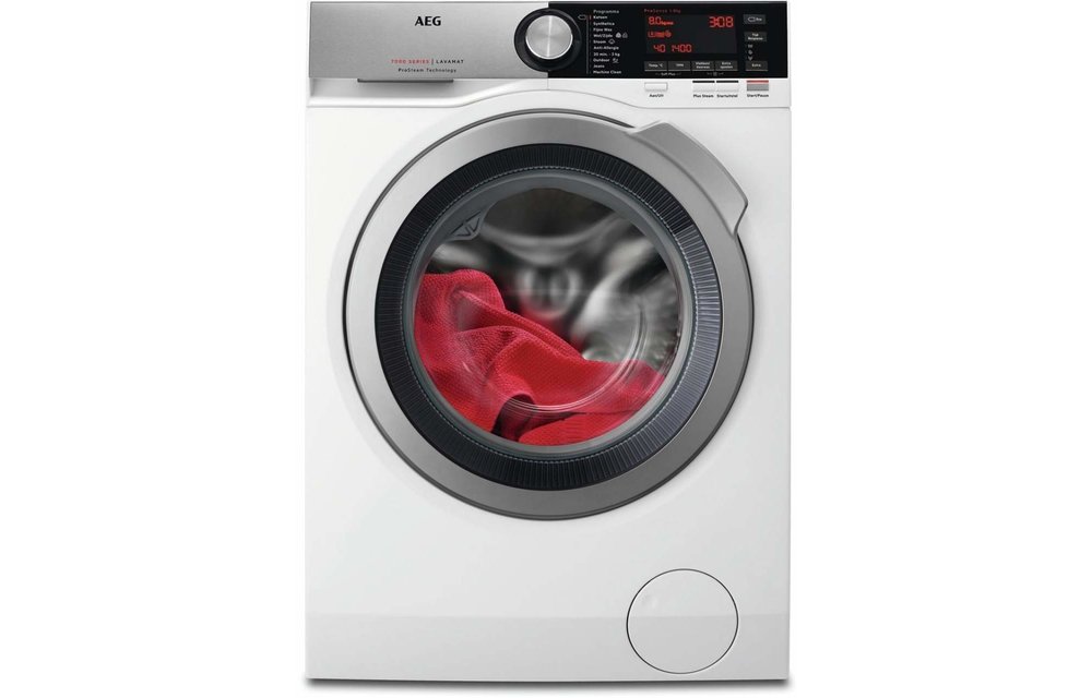 AEG L7FE84CS Wasmachine ProSteam XL-display
