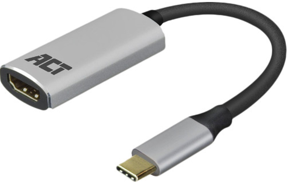 ACT AC7010 USB-C naar HDMI female adapter, 4K - Adapter