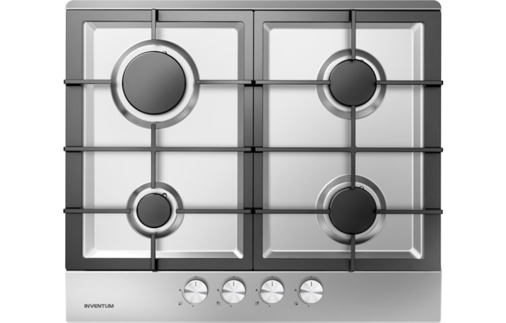 Inventum IKG6023GRVS Inbouw Gaskookplaat