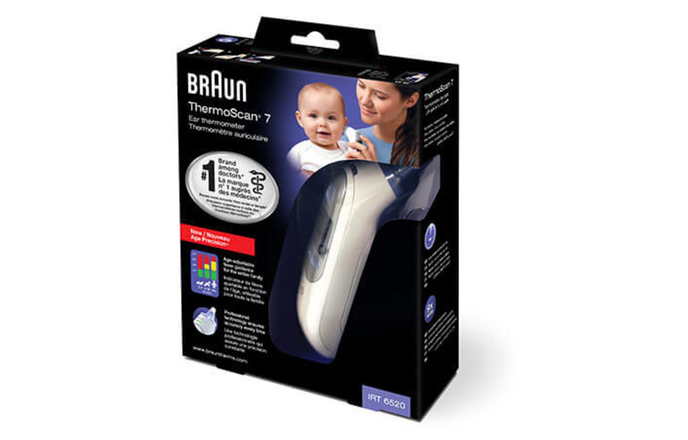 Braun IRT 6520 ThermoScan 7 Infrarood thermometer