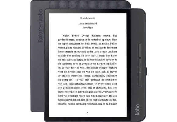 E-reader Vandaag besteld, in huis Obbink