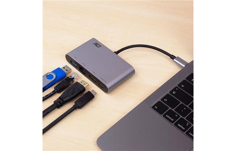 ACT AC7040 USB-C 4K Multiport Dock adapter