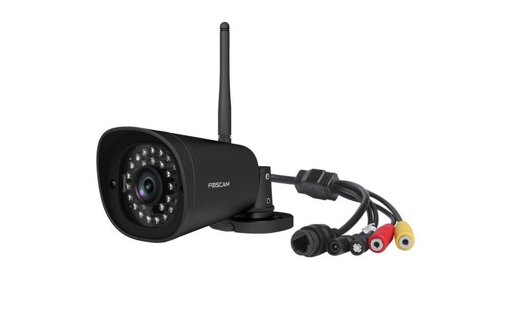 Foscam FI9912PB Zwart IP Camera Buiten