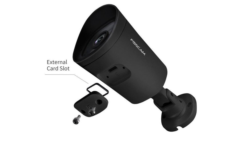 Foscam FI9912PB Zwart IP Camera Buiten
