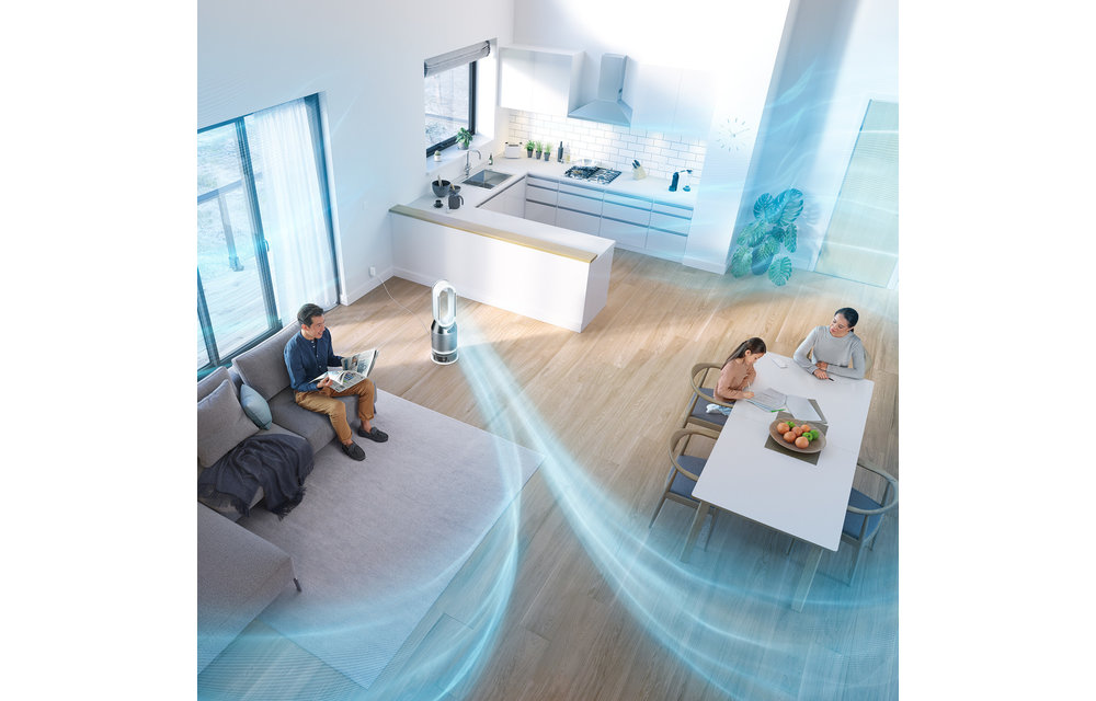 Dyson Pure Humidify + Cool Wit/Zilver