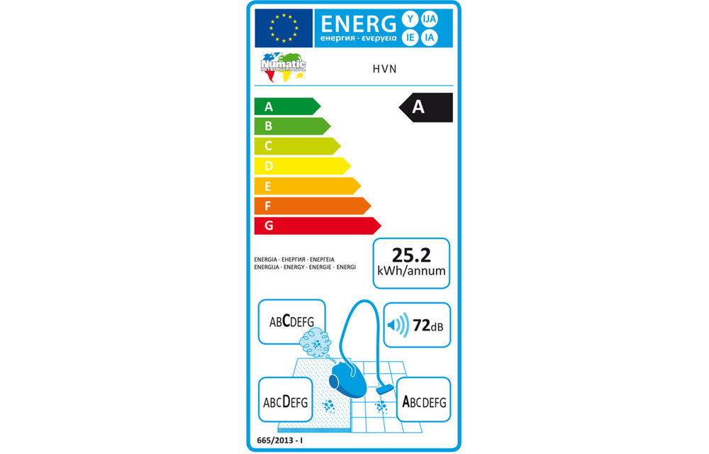 Numatic Henry Next HVN205-11 - Stofzuiger zonder zak