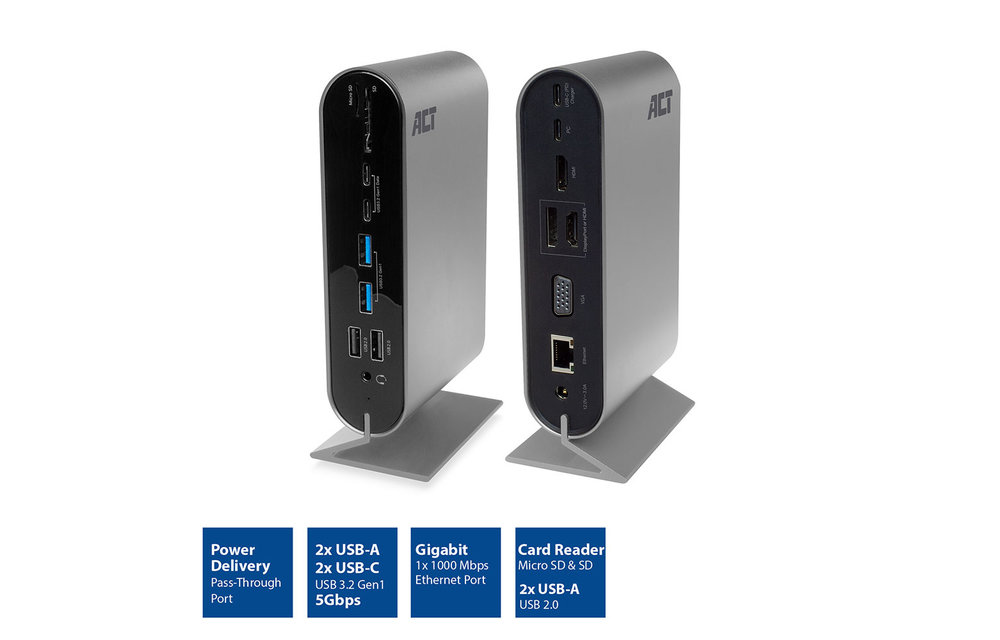 ACT AC7045 MST 4K USB-C Docking adapter