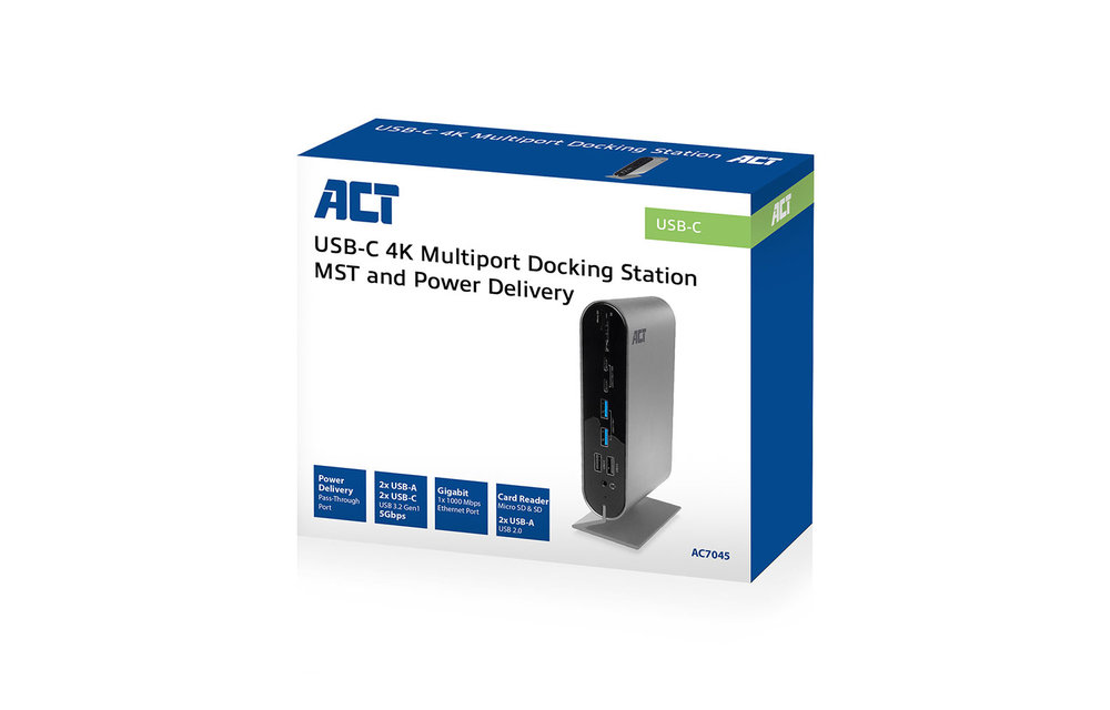 ACT AC7045 MST 4K USB-C Docking adapter