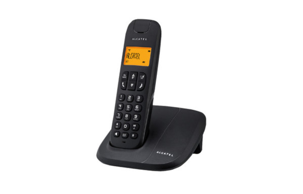 Alcatel Delta 180 Solo Dect Huistelefoon Zwart