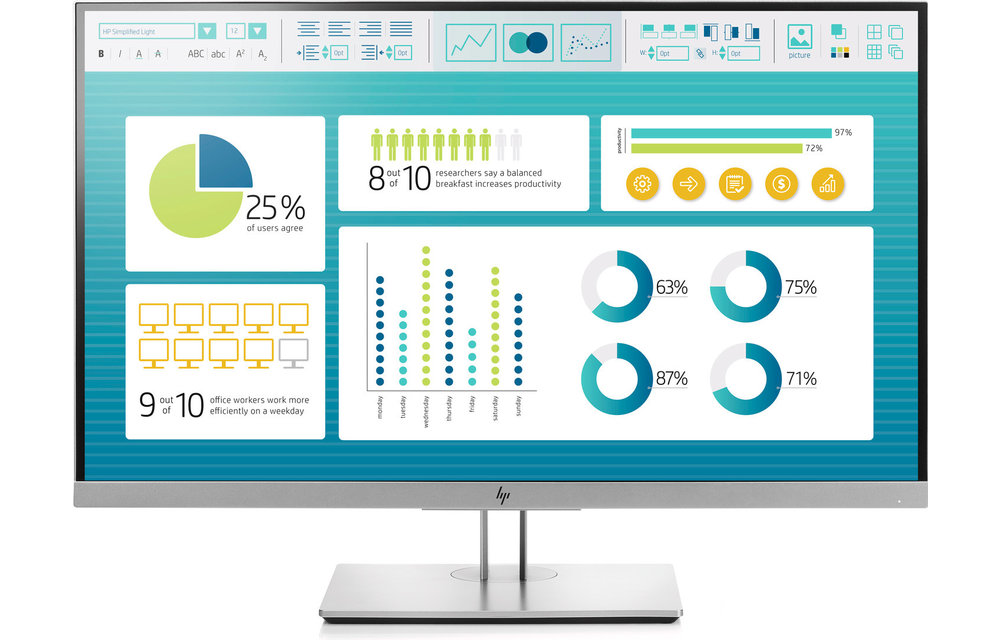 HP EliteDisplay E273m - Monitor