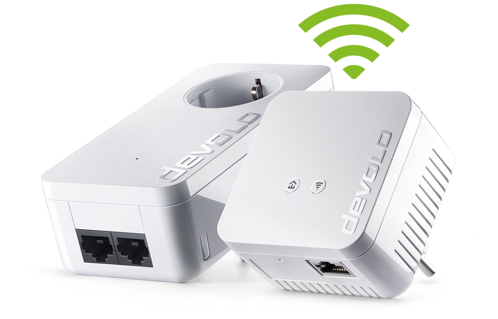Devolo 9636 dLAN 550 WiFi Starter Kit Powerline