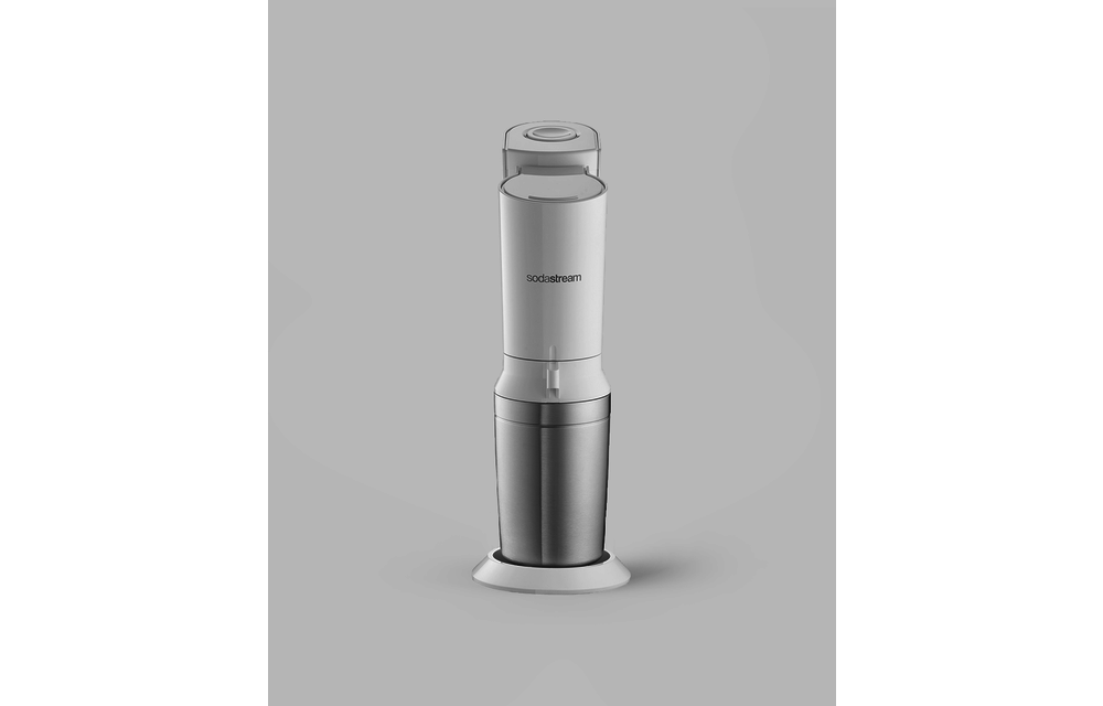 Sodastream Crystal White incl. 2 glazen karaffen en 60L CO2 cilinder