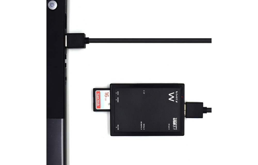 Ewent EW1074 Externe USB 3.1 Kaartlezer