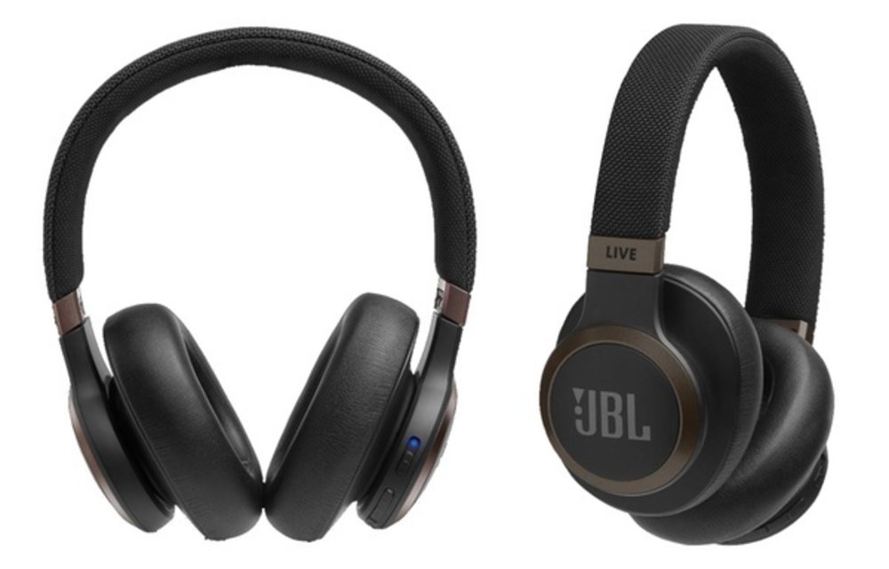 JBL Live 650BTNC Zwart Draadloze Hoofdtelefoon