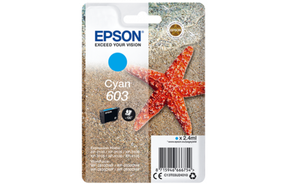 Epson Inktcartridge 603 Cyan