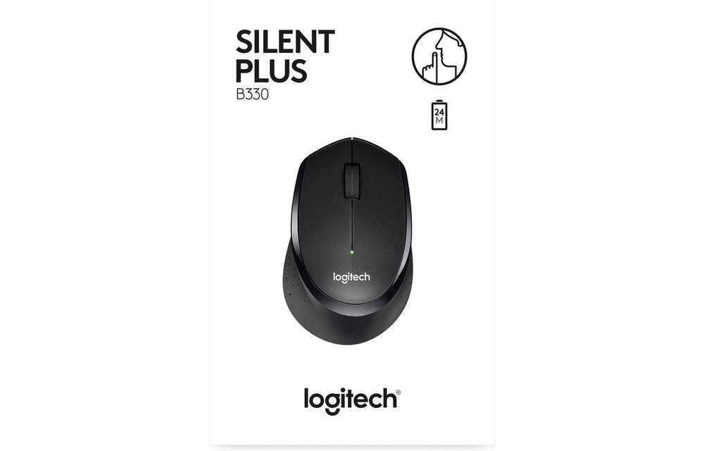 Logitech B330 Silent Plus - Muis