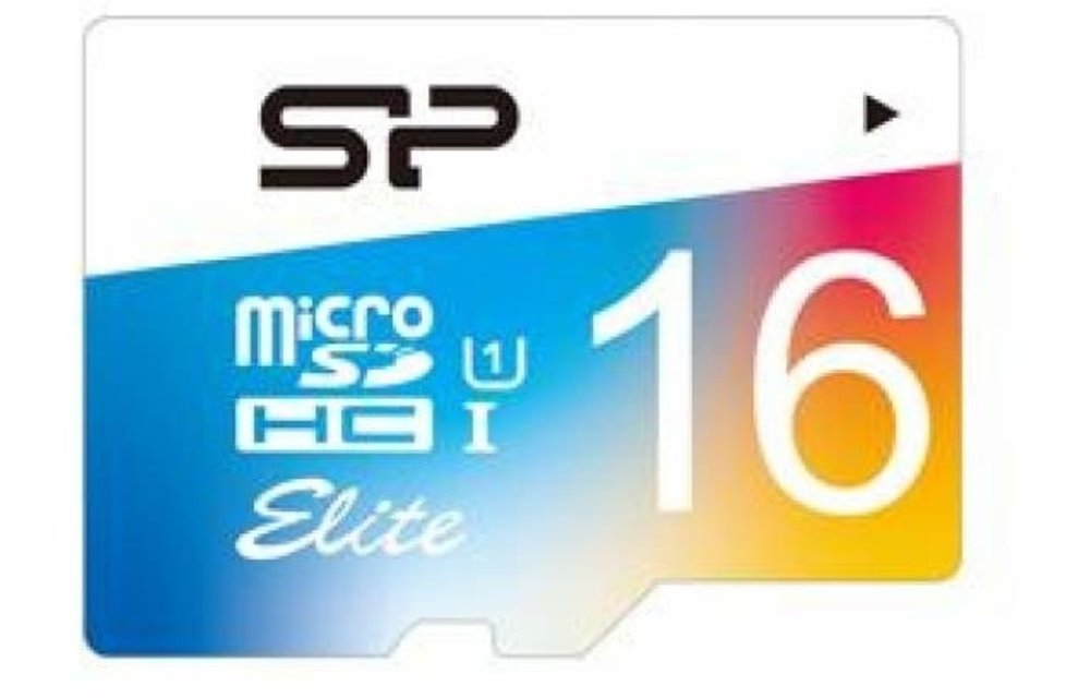 Siliconen Power Elite 16GB Micro SDHC geheugenkaart
