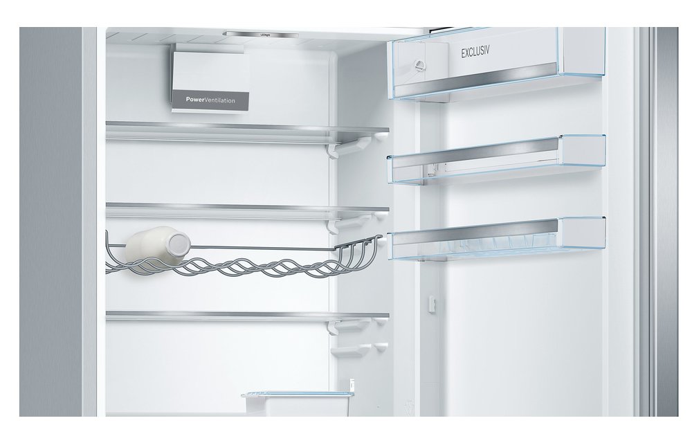 Bosch KGE49EICP Vrijstaande XXL koel-vriescombinatie