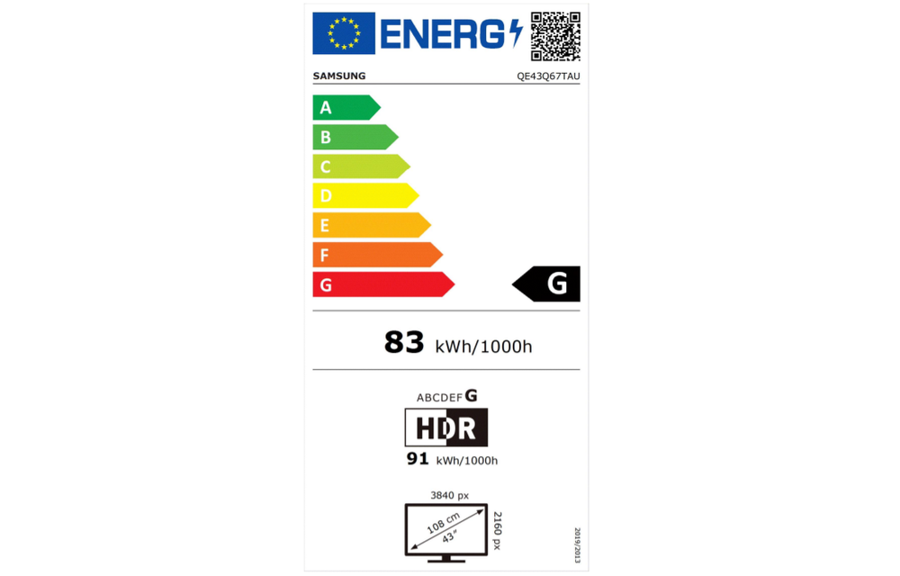 Samsung QLED 4K 43Q67A (2021)