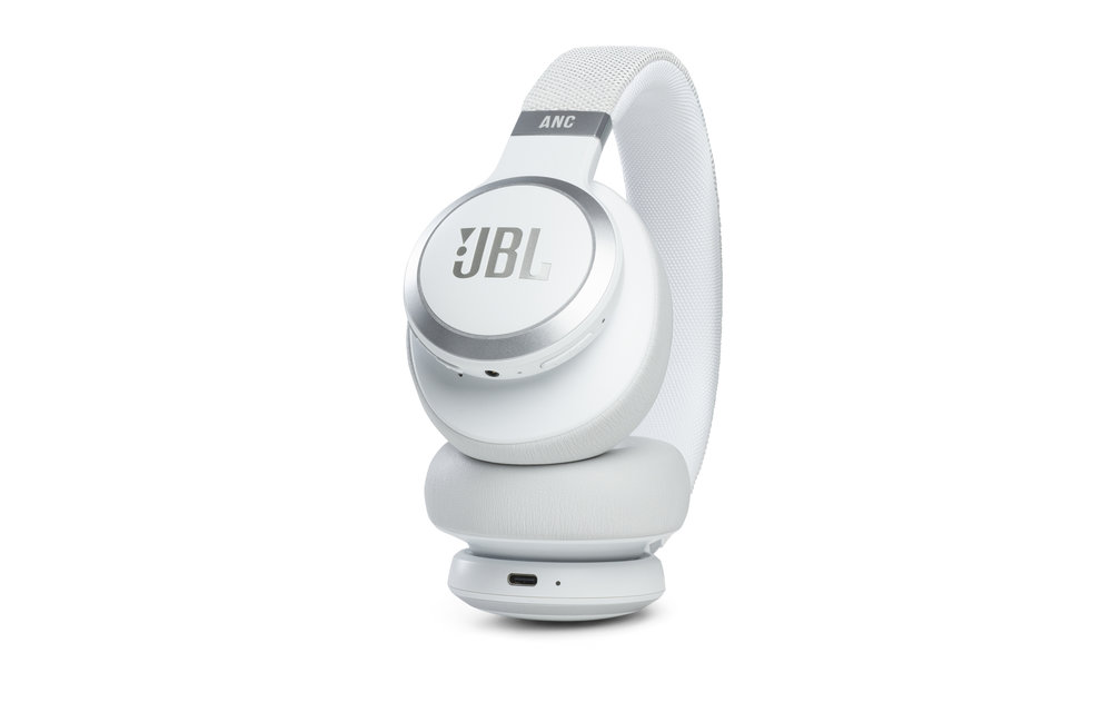 JBL LIVE 660NC Wit Over Ear Koptelefoon - Draadloze koptelefoon
