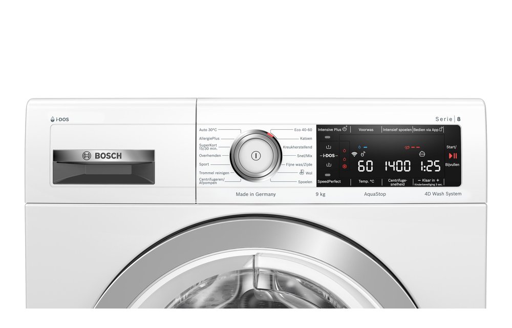 Bosch WAV28KH9NL i-Dos Home Connect Wasmachine