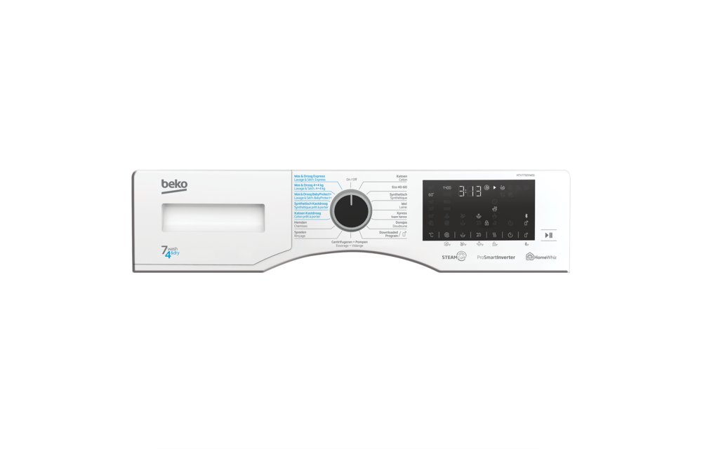 Beko HTV7732XW01 Was-droogcombinatie