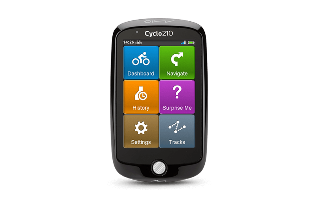 Mio Cyclo 210 Europa - Fietsnavigatie