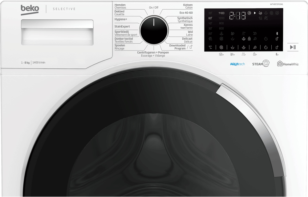 Beko WTV8737XSN1 HomeWhiz Wasmachine