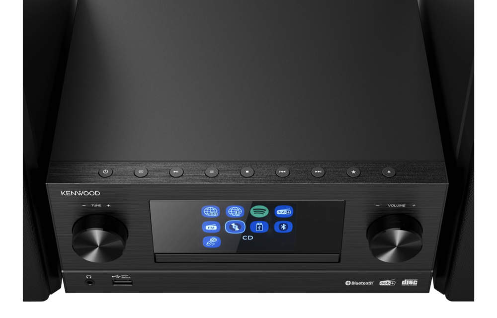 Kenwood M-9000S-B - CD speler