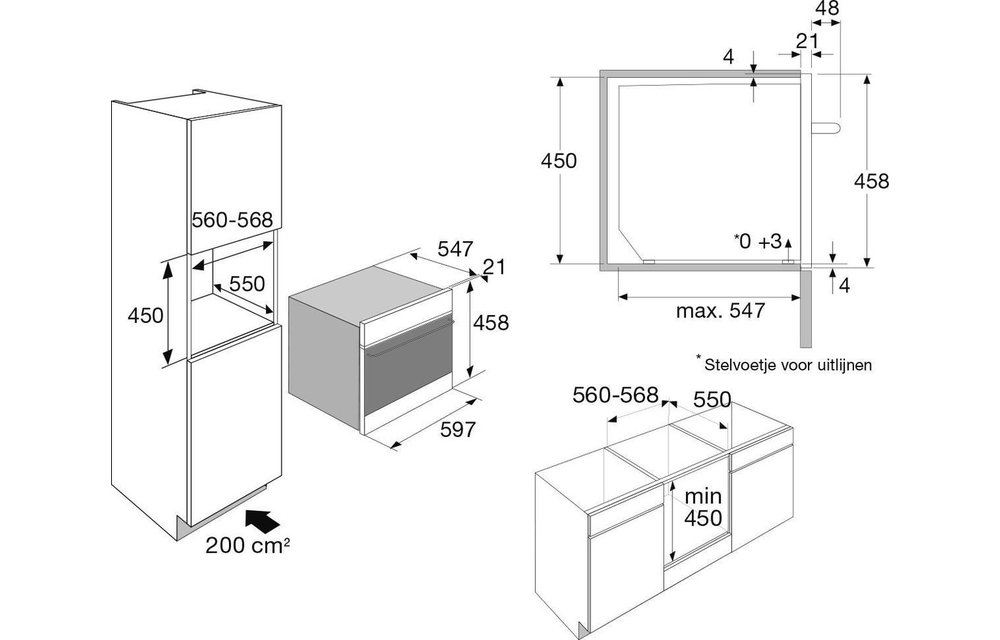ATAG MA4592D Inbouw Magnetron