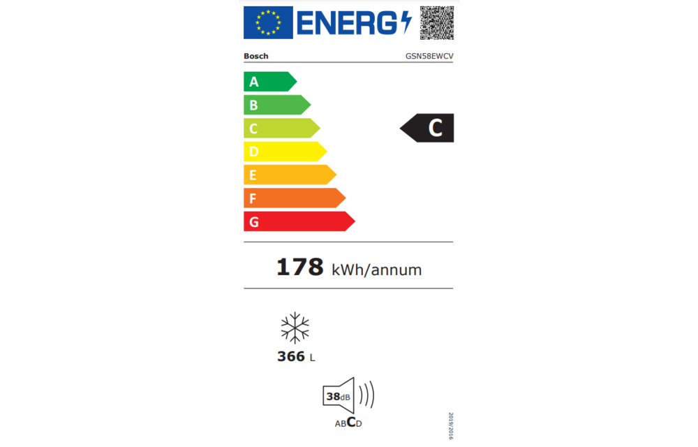 Bosch EXCLUSIV GSN58EWCV - Vrieskast