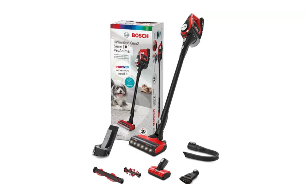 Bosch Unlimited 8 ProAnimal BBS8214PET Steelstofzuiger