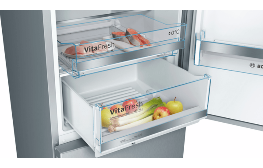 Bosch KGE398IBP Koel-vriescombinatie