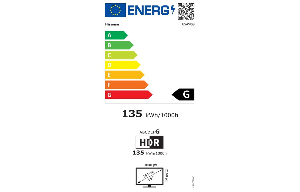 Hisense 65A90G - 65 inch OLED TV
