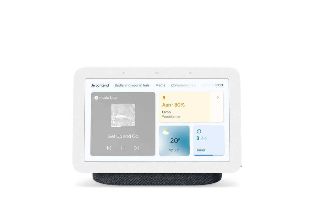 Google Nest Hub 2 Charcoal - Smart Home systeem