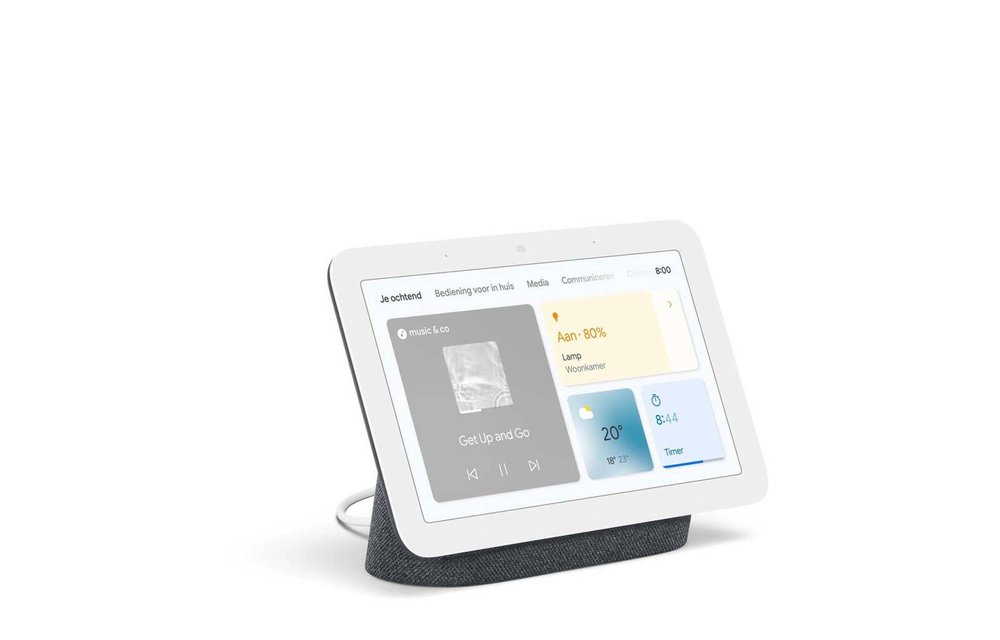 Google Nest Hub 2 Charcoal - Smart Home systeem