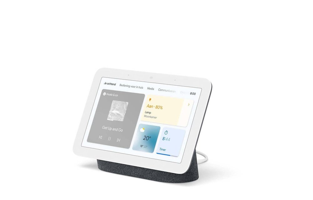 Google Nest Hub 2 Charcoal - Smart Home systeem