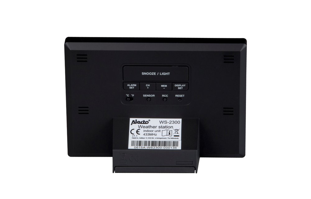 Alecto WS-2300 - Weerstation met draadloze buitensensor