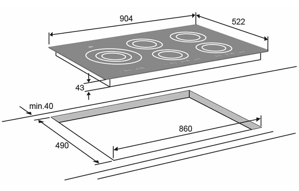 ATAG HI9271M Inductiekookplaat
