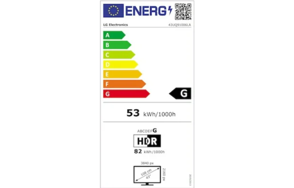 LG 43UQ91006LA - 43 inch - LED TV