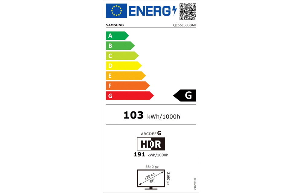 Samsung 55LS03B - 55 inch QLED TV (2022)