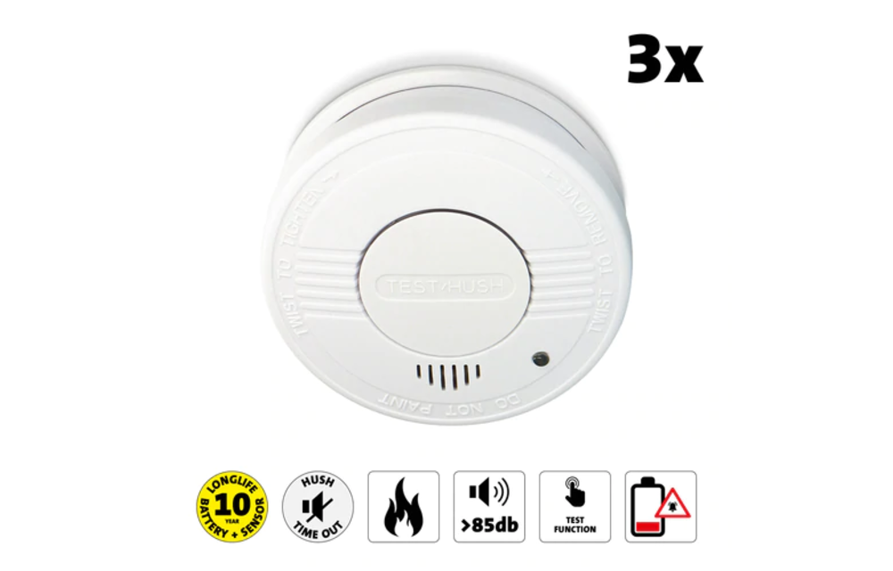 Alecto SA-18 Rookmelder (3 Pack)
