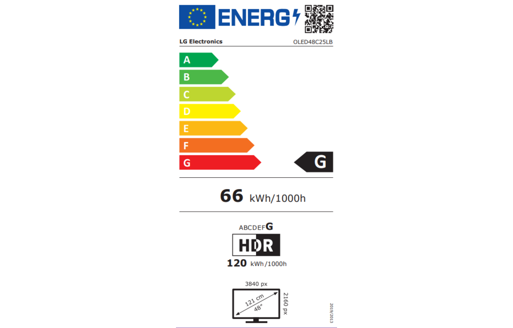 LG OLED48C25LB - 48 inch - OLED TV