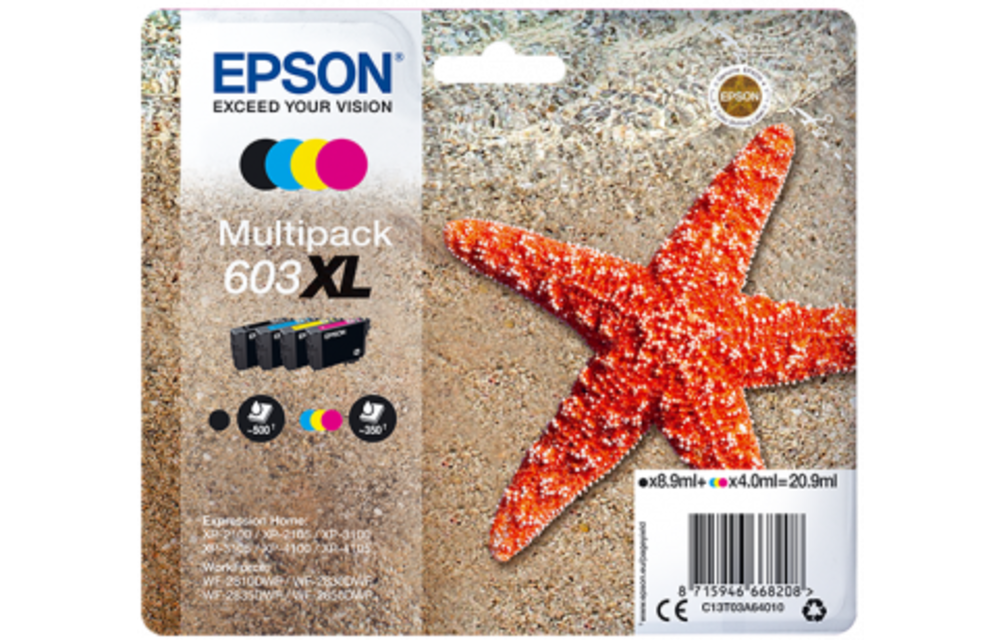 Epson Inktcartridge 603 XL Multipack