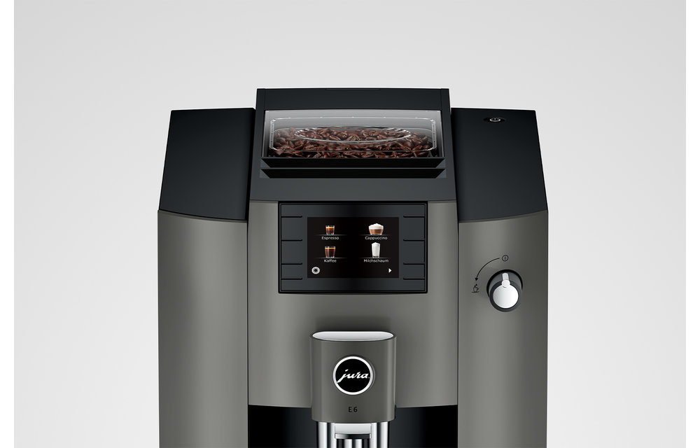 E6 Dark Inox (EC) - Koffiemachine