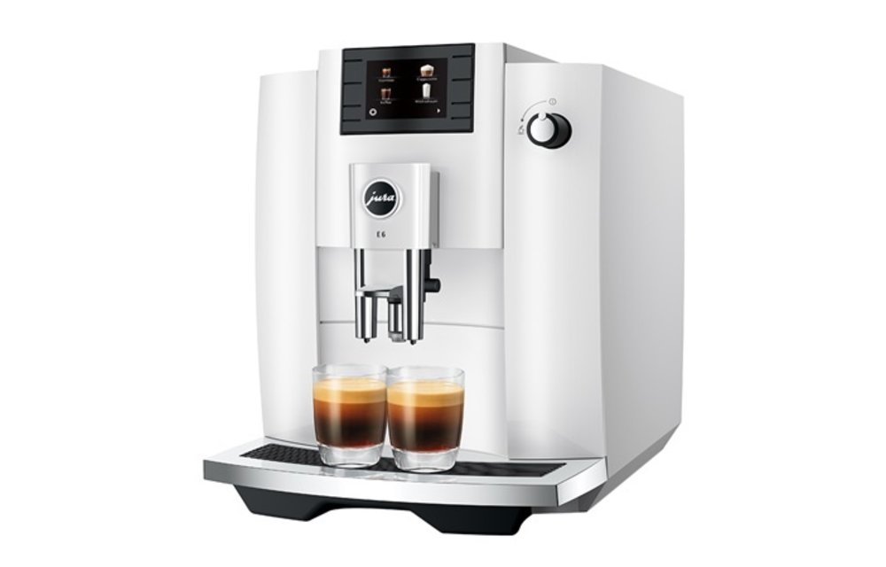 E6 Piano White (EC) - Koffiemachine