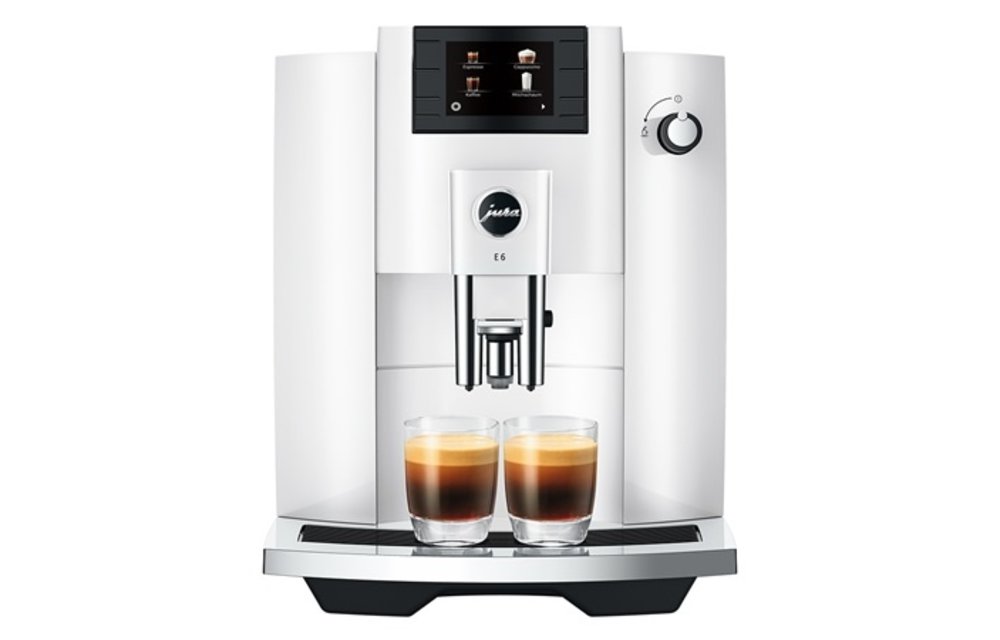 E6 Piano White (EC) - Koffiemachine