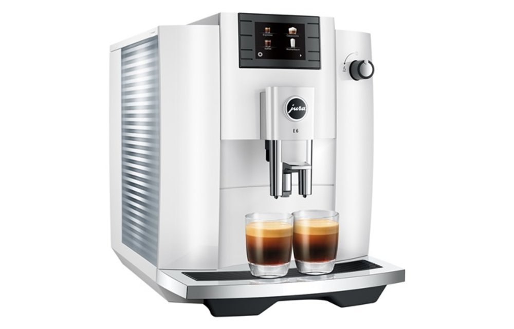 E6 Piano White (EC) - Koffiemachine