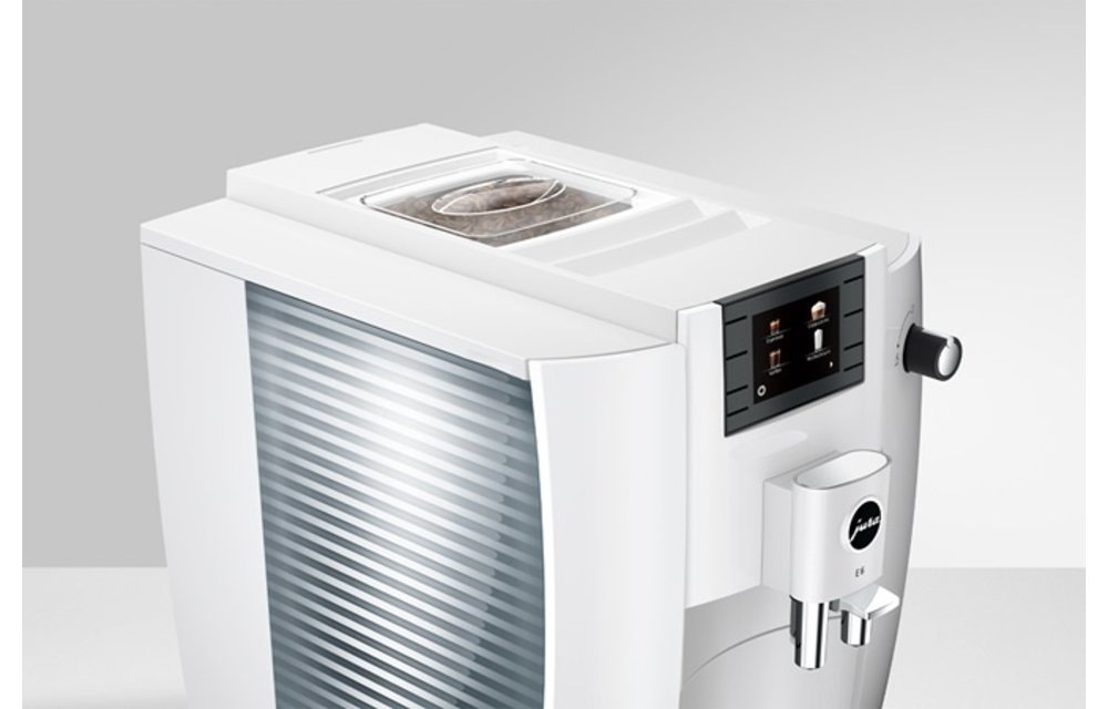 E6 Piano White (EC) - Koffiemachine